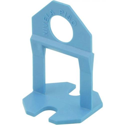 Espa�ador e nivelador para piso 5,0 mm azul com 100 pe�as