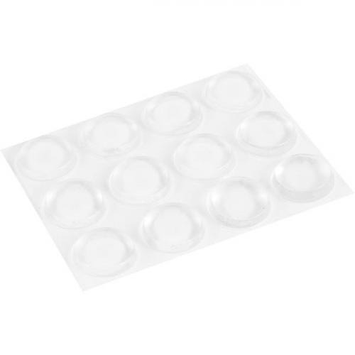 Protetor adesivo multiuso 18 mm com 12 peças Protetor adesivo multiuso 18 mm com 12 peças