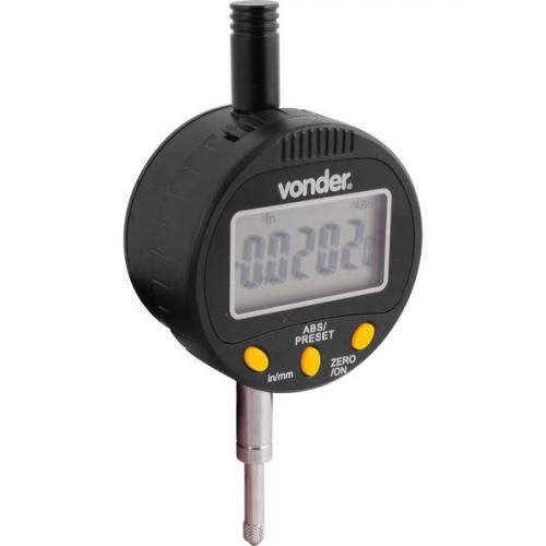 Rel�gio comparador digital 0,001 mm ? RD 100 