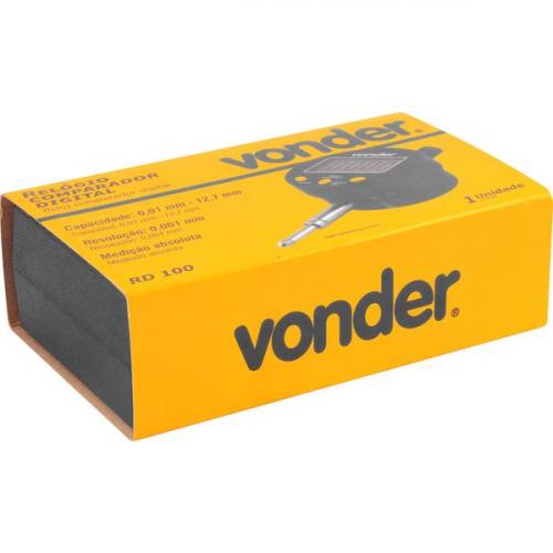 Rel�gio comparador digital 0,001 mm ? RD 100 