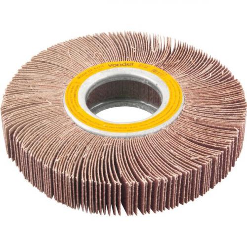 Roda de lixa 150 mm x 25 mm sem haste gr�o 80 