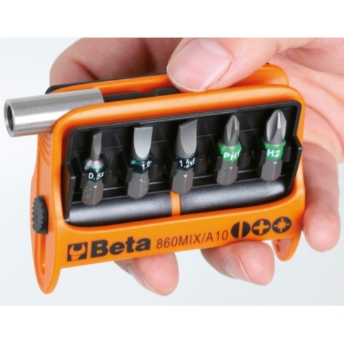Jogo de bits com encaixe sextavado 1/4