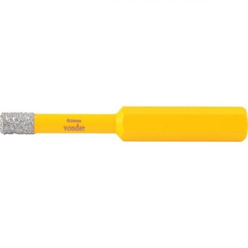 Serra copo diamantada 6 mm com haste de 8,3 mm 