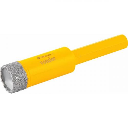 Serra copo diamantada 16 com haste de 8,3 mm 