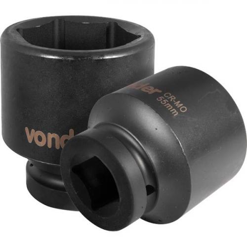 Soquete sextavado de impacto 55 mm encaixe 1