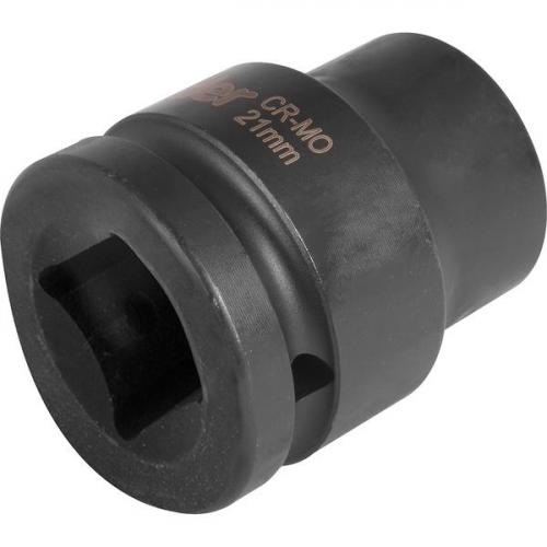 Soquete sextavado de impacto 21 mm encaixe 3/4