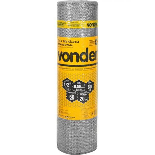Tela met�lica hexagonal para viveiro malha 1/2