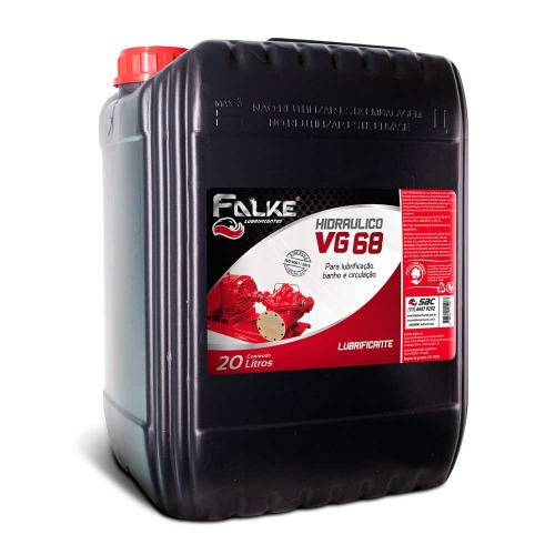 �leo lubrificante hidr�ulico 20 litros - VG 68