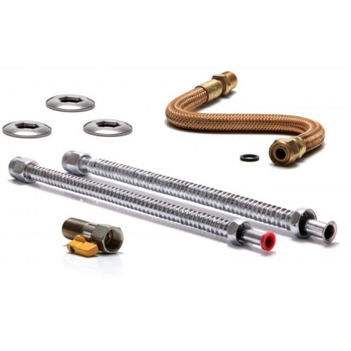 Kit de liga��o para aquecedor a g�s 7 pe�as