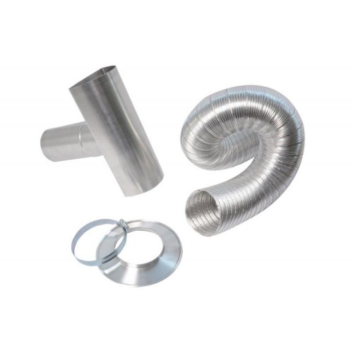 Kit de instala��o para aquecedor a g�s com duto 150x060 mm