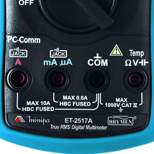 Mult�metro digital port�til - ET-2517A