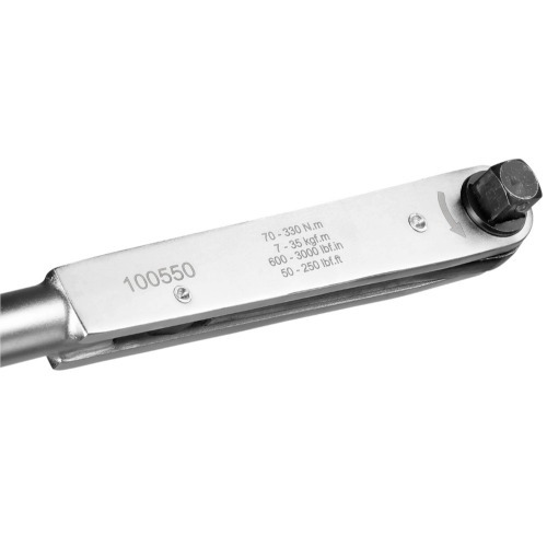 Torqu�metro de estalo 70 - 330 Nm encaixe 3/4