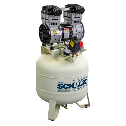 Compressor de ar odontol�gico 10 p�s 40 litros 2 hp - CSD 10/40  220V