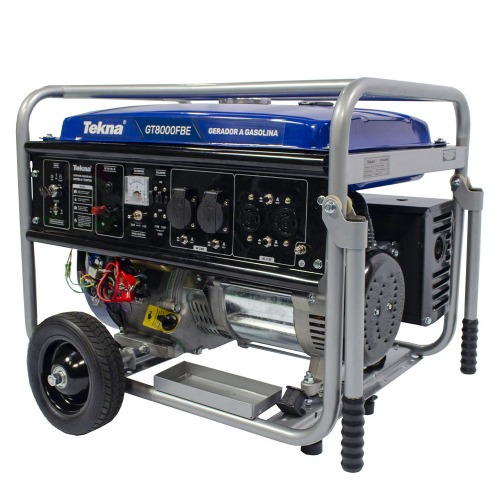 Gerador de energia 7,2 Kva a gasolina partida elétrica com AVR - GT8000FBE 110V/220V Gerador de energia 7,2 Kva a gasolina partida elétrica com AVR - GT8000FBE 110V/220V