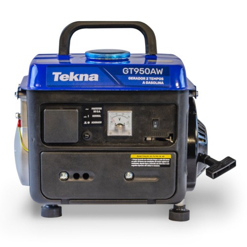 Gerador de energia 0,85 Kva a gasolina partida manual - GT950AW 110V Gerador de energia 0,85 Kva a gasolina partida manual - GT950AW 110V