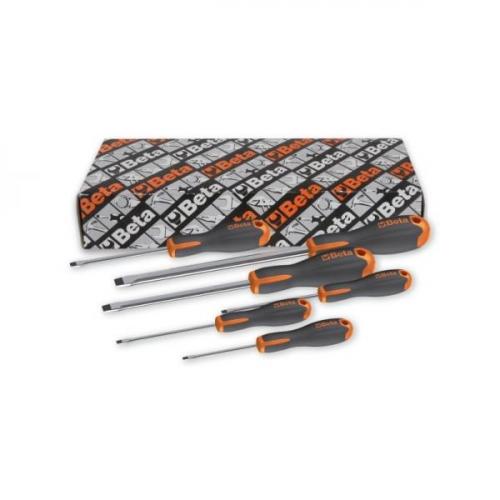 Jogo de chave de fenda com 6 pe�as Evox - 1201E/S6