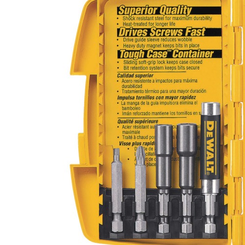 Jogo de pontas para parafusar com 29 pe�as - DW-2162