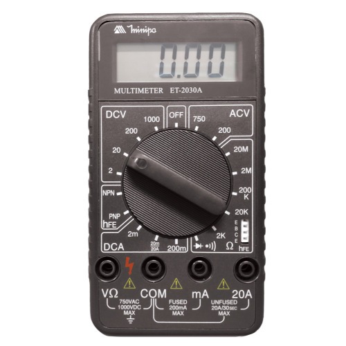 Mult�metro digital port�til - ET-2030A