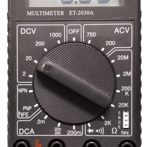 Mult�metro digital port�til - ET-2030A