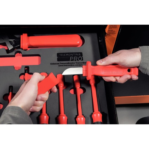 Faca reta desencapadora de cabos 7 Faca reta desencapadora de cabos 7