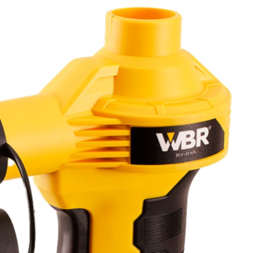 Soprador de ar tipo pistola a bateria 20 Volts fluxo de 57 m³/h Sem Bateria - 203253 Soprador de ar tipo pistola a bateria 20 Volts fluxo de 57 m³/h Sem Bateria - 203253