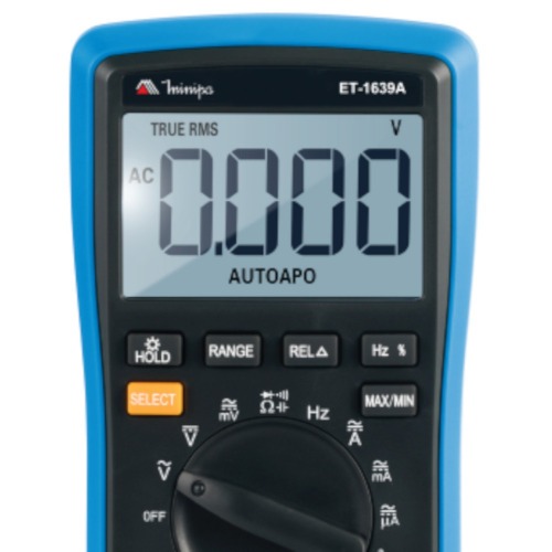 Mult�metro digital port�til CAT III 600V True RMS - ET-1639A