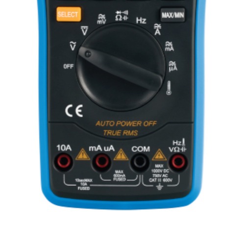 Mult�metro digital port�til CAT III 600V True RMS - ET-1639A