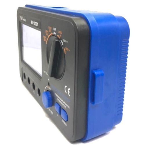 Meg�metro digital para medi��o de resist�ncia 2000 ohms - MI-1000A