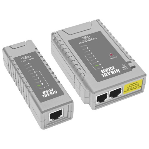 Testador de cabos de rede RJ11 e RJ45 - HTC-31 Testador de cabos de rede RJ11 e RJ45 - HTC-31