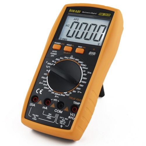 Mult�metro digital port�til 600 Volts CAT IV True RMS - HM-2030
