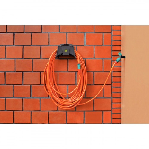 Suporte mural para mangueira de jardim até 30 metros Suporte mural para mangueira de jardim até 30 metros