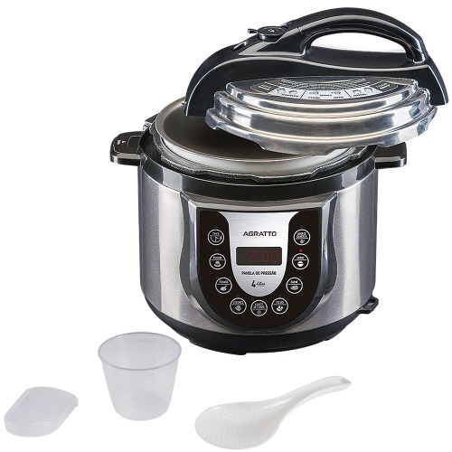 Panela de press�o el�trica digital 4L 800 watts - PED  220V