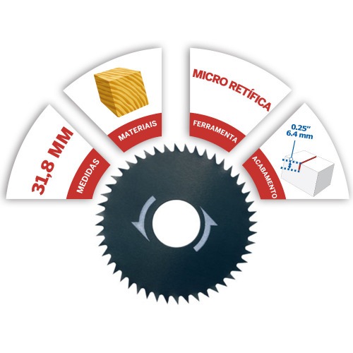 Disco de serra para micro ret�fica - 546