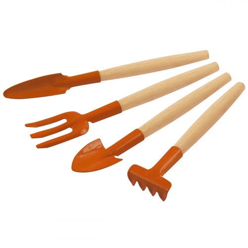 Kit para jardinagem 4 pe�as