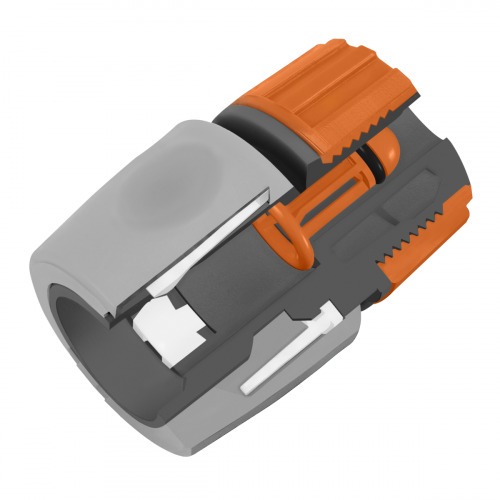 Engate r�pido com aquastop para mangueira 1/2