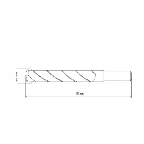 Broca de w�dea para concreto 8 mm - 43142/108