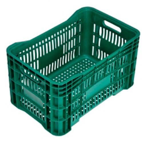 Caixa plástica para hortifruti 46L 55 x 36 x 31 mm Caixa plástica para hortifruti 46L 55 x 36 x 31 mm