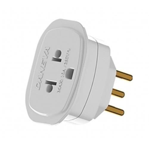Adaptador universal para tomada 2 pinos - DN1661