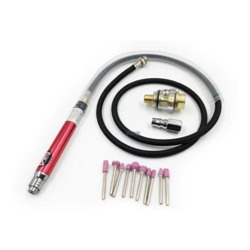 Kit Micro ret�fica pneum�tica com 10 pontas montadas SGT-0625