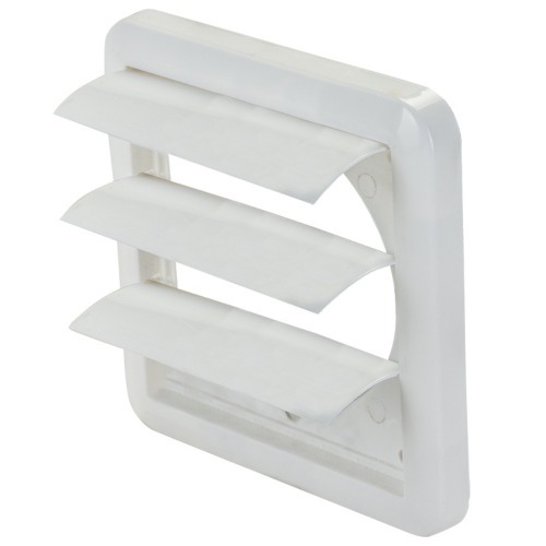 Veneziana autofechante para exaustor 150 mm branca Veneziana autofechante para exaustor 150 mm branca