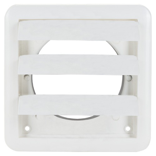 Veneziana autofechante para exaustor 150 mm branca Veneziana autofechante para exaustor 150 mm branca