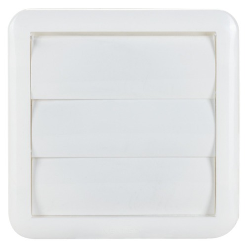 Veneziana autofechante para exaustor 150 mm branca Veneziana autofechante para exaustor 150 mm branca