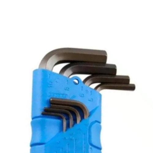 Jogo de chave allen 2 a 10 mm com 8 peças - 42 - 88M Jogo de chave allen 2 a 10 mm com 8 peças - 42 - 88M