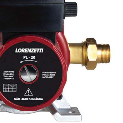 Bomba pressurizadora 350 watts 2700 L/H - PL-20  110V