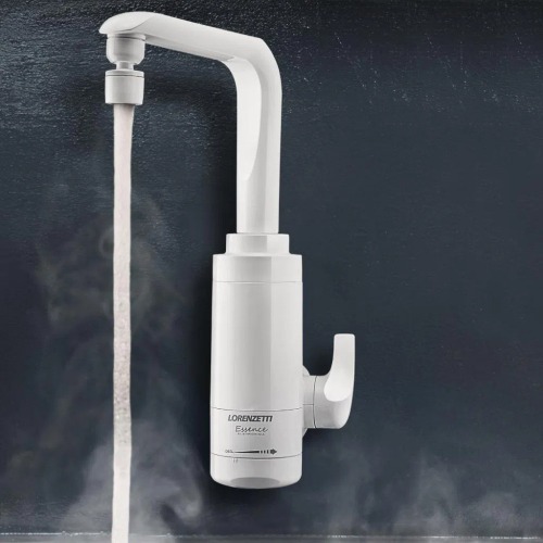 Torneira eletr�nica de parede 5500 watts Branco - Essence  220V
