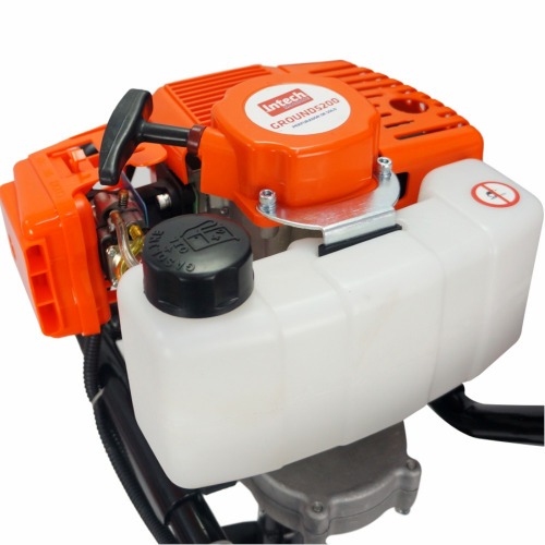 Perfurador de solo a gasolina 52 cc com broca 80 x 20 cm - GROUND5200