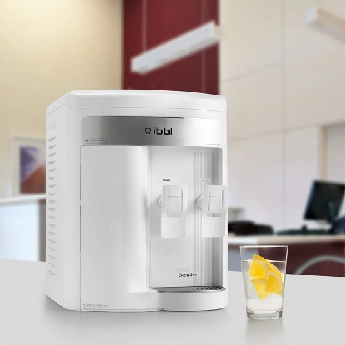 Purificador de �gua natural e gelada com compressor Branco - FR600 Exclusive  220V