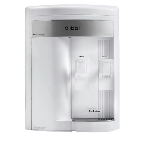 Purificador de �gua natural e gelada com compressor Branco - FR600 Exclusive  220V