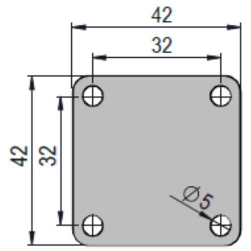 Rod�zio girat�rio 2 x 3/4