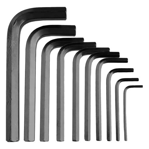 Jogo de chave allen 3 a 14 mm com 10 pe�as - 42 - 10M